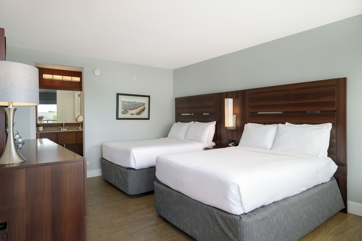 Standard Double Room, 2 Double Beds | In-room safe, iron/ironing board, WiFi (free), bed sheets