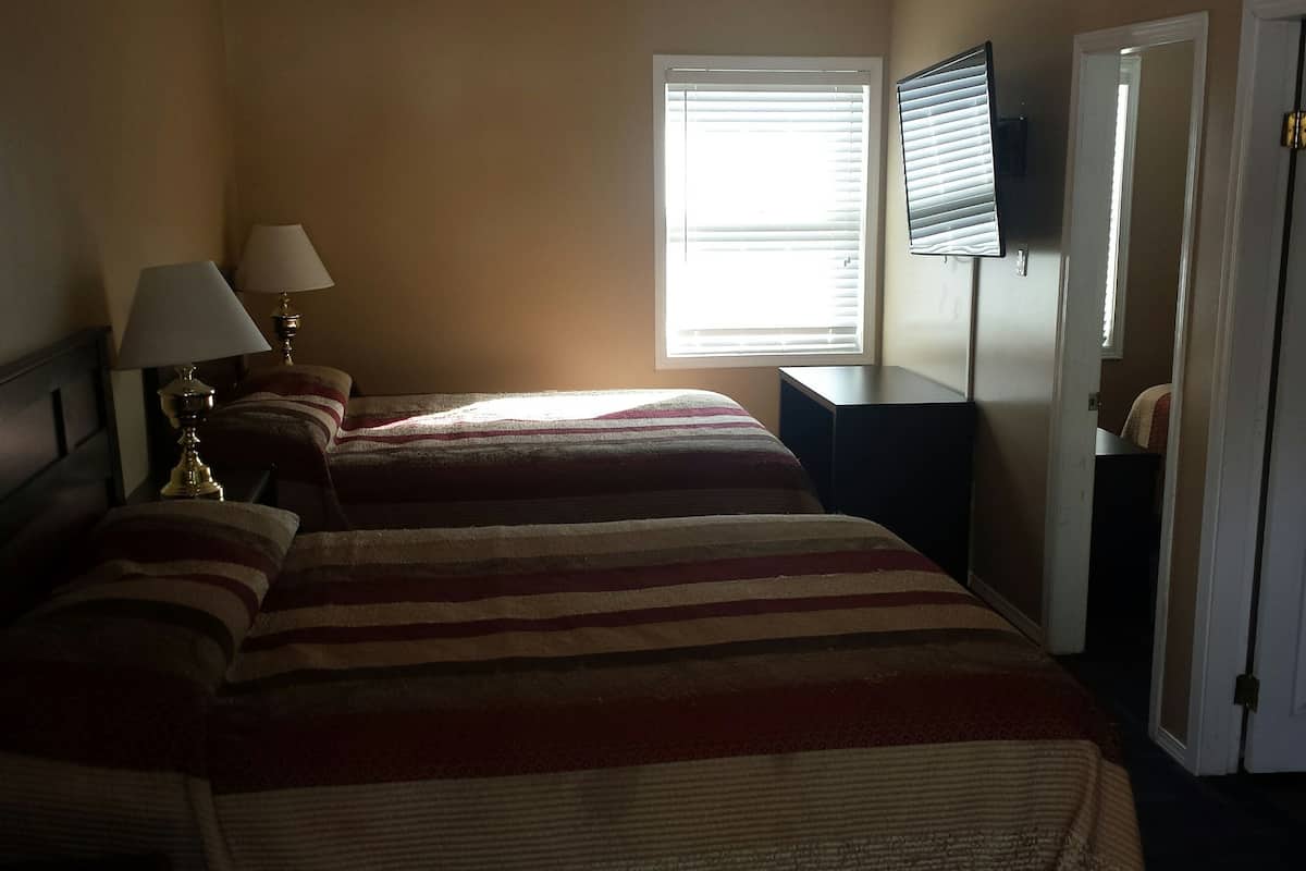Chambre Standard, 2 lits doubles, cuisine