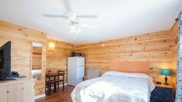 Memory-foam beds, iron/ironing board, free WiFi, bed sheets