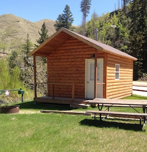 Basic Sleeping Cabin, 2 Queen Beds With Loft (No Linens) | View from room - Whistler Gulch Campground (Deadwood)