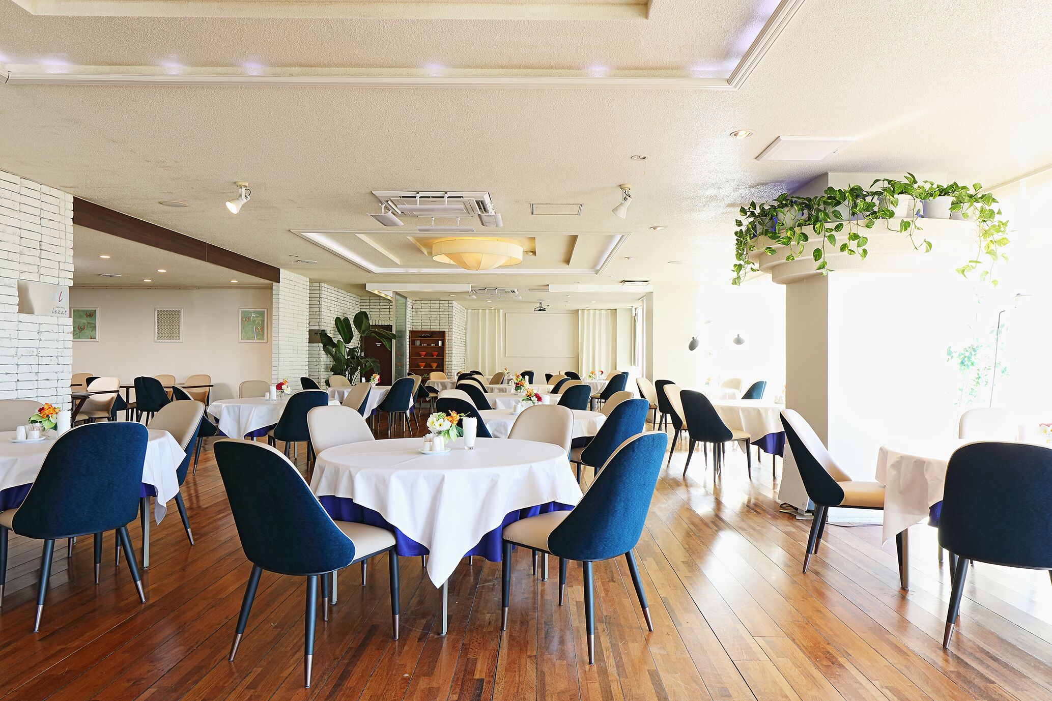 breakfast, lunch and dinner served