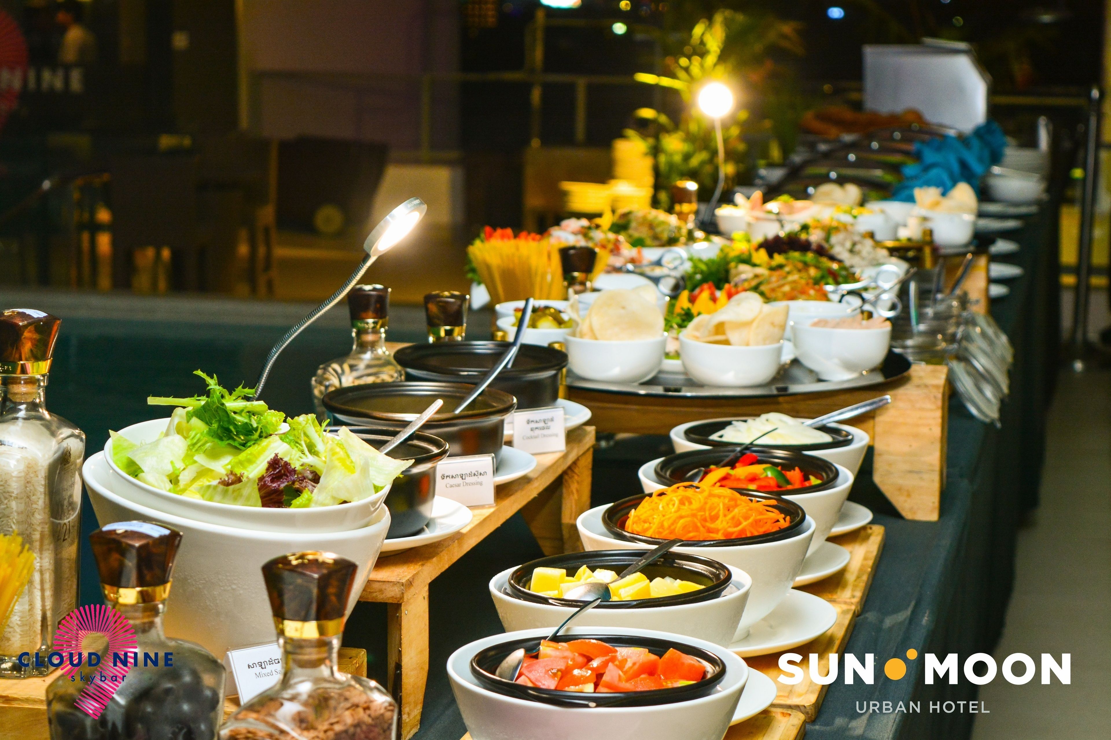 Frokostbuffé hver dag (USD 12 per person)