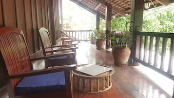 Deluxe Double Room | Vista del balcón
