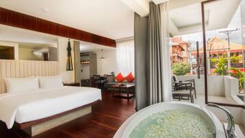 Apsara Suite with Balcony | 1 bedroom, premium bedding, minibar, in-room safe