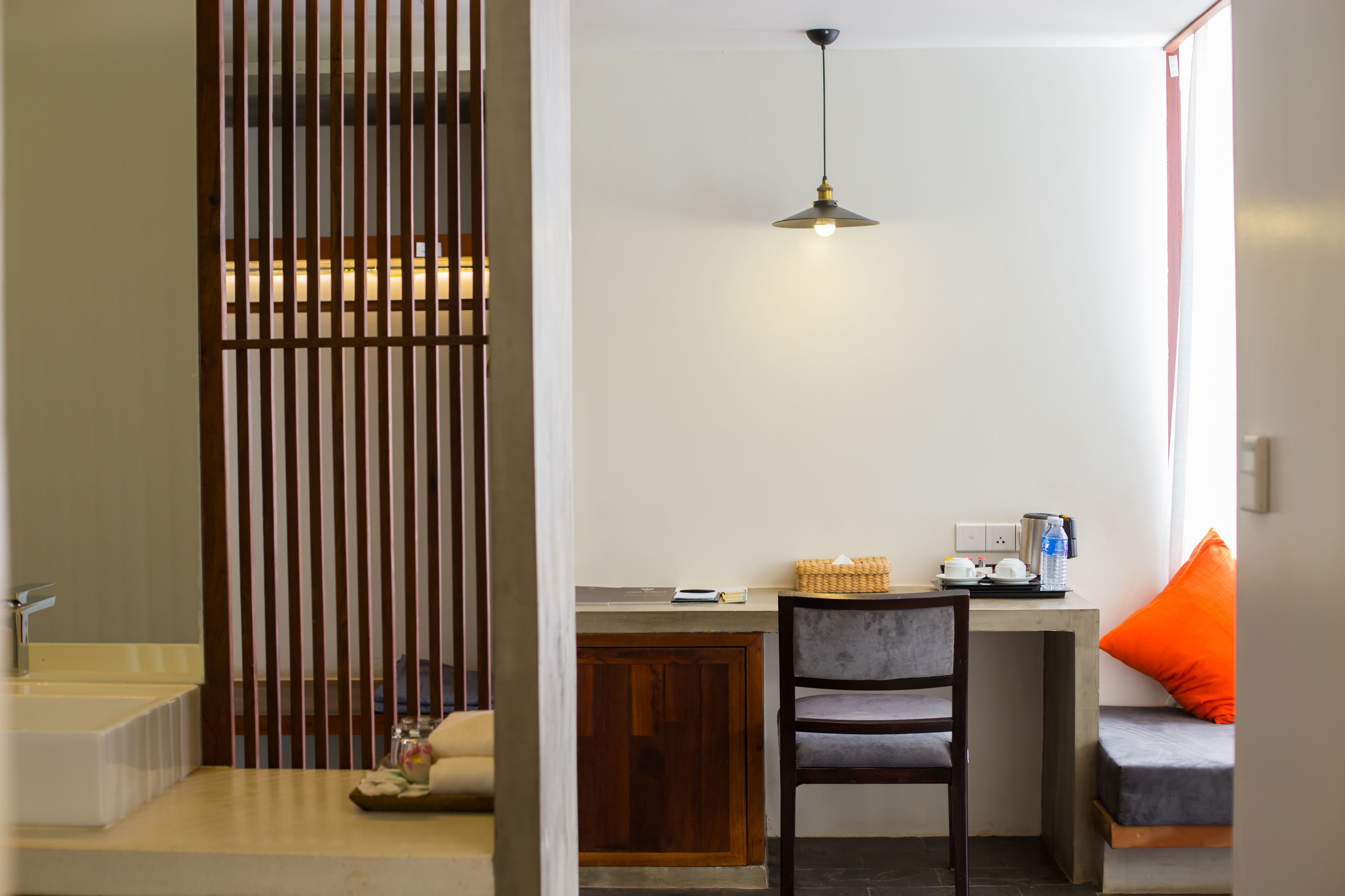 apsara suite with balcony | bathroom | shower, free toiletries, hair dryer, bathrobes