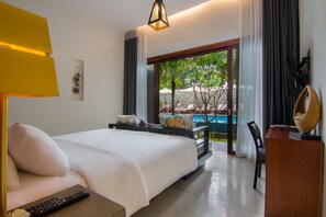 1 Schlafzimmer, hochwertige Bettwaren, Minibar, Zimmersafe