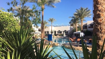 Indendørs pool, udendørs pool