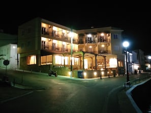 Front of property – evening/night