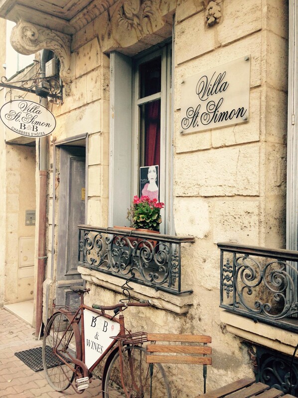 Façade de l’hébergement