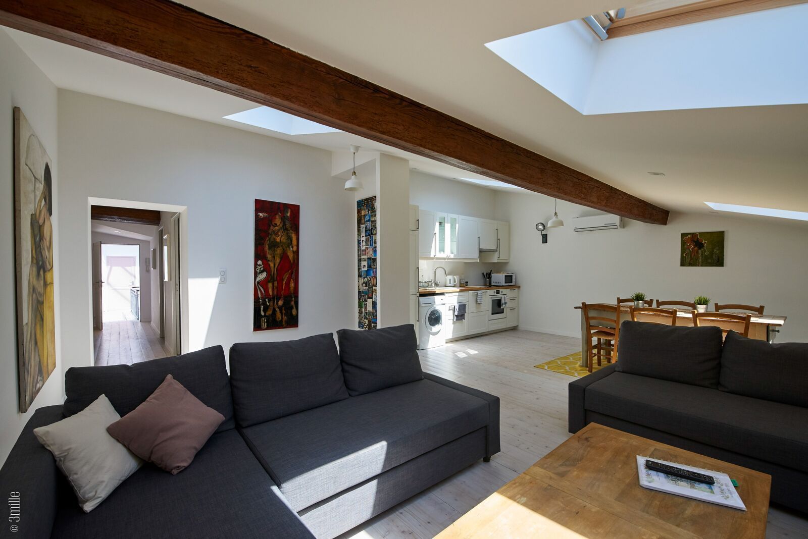 Royal Apartment, 1 Bedroom, Balcony, Garden Area | Living area | Flat-screen TV, DVD player