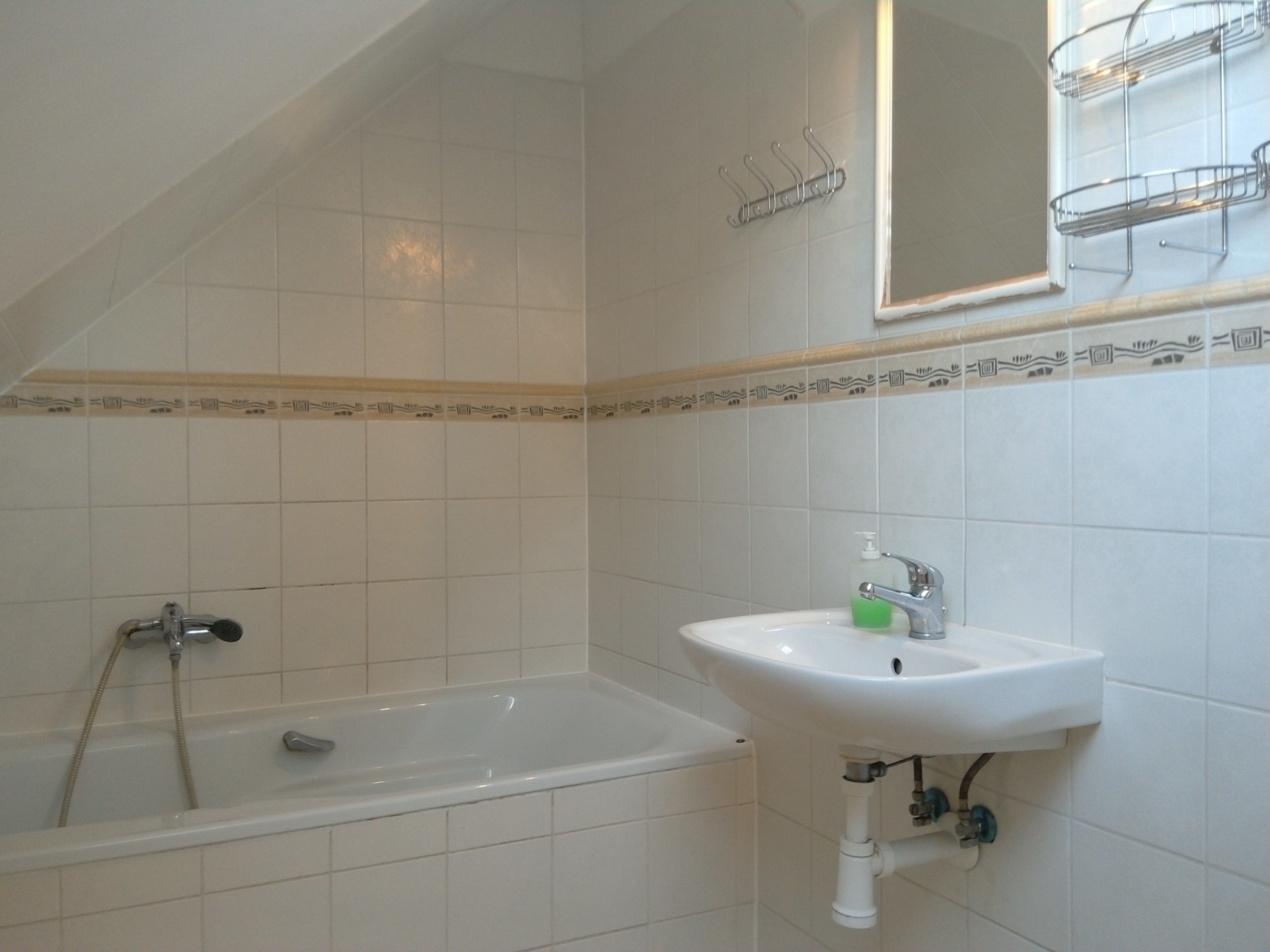 business twin room | bathroom | shower, free toiletries, towels