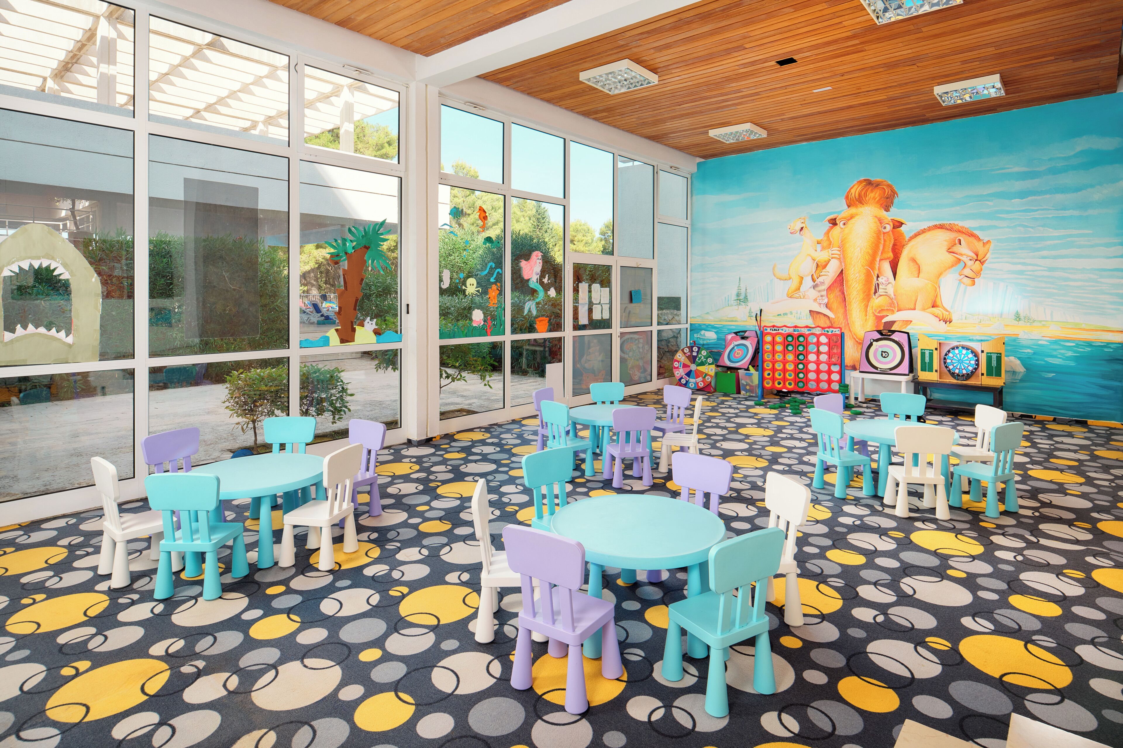 Aire de jeux - intérieure