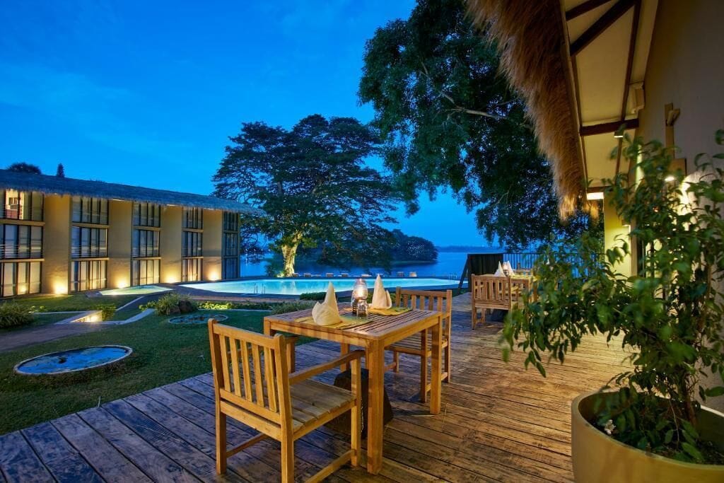 Quang cảnh nhìn từ nơi lưu trú