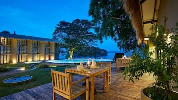 Quang cảnh nhìn từ nơi lưu trú