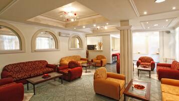 Sala de estar en el lobby