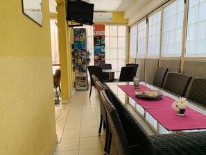 Zona de estar del vestíbulo