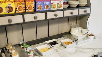Colazione continentale, servita tutte le mattine (10 GBP a persona)