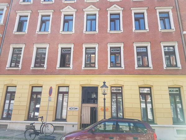 Façade de l’hébergement