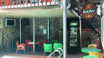 Poolside bar