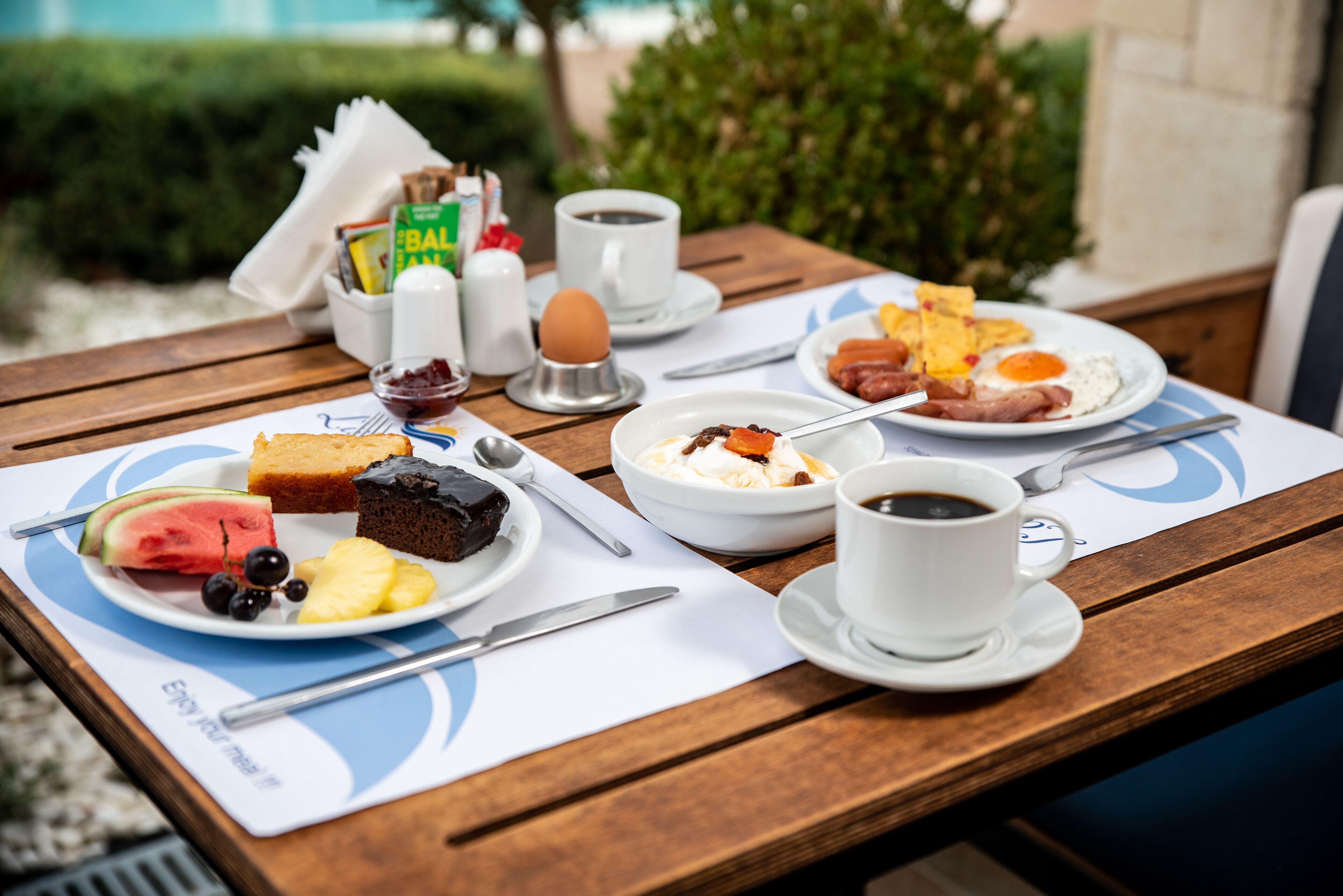 Breakfast, lunch, dinner served; Greek cuisine, pool views 