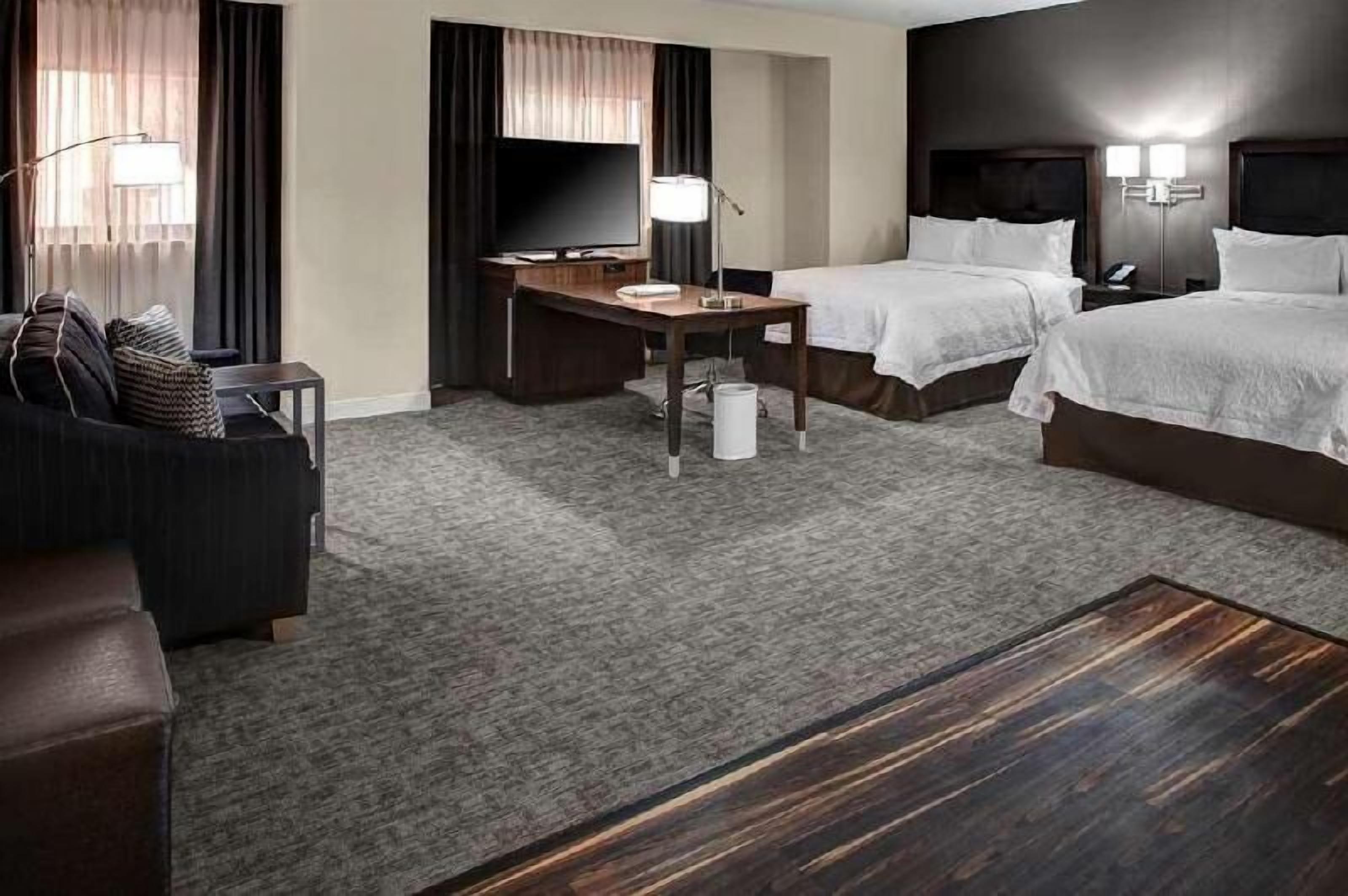 In-room safe, desk, laptop workspace, iron/ironing board