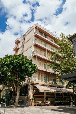 Voorkant van accommodatie