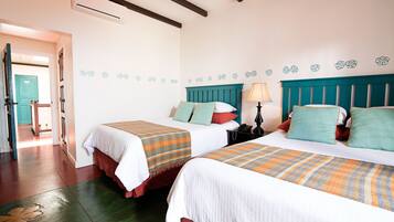 Premium Room, 2 Double Beds | 1 bedroom, premium bedding, in-room safe, soundproofing