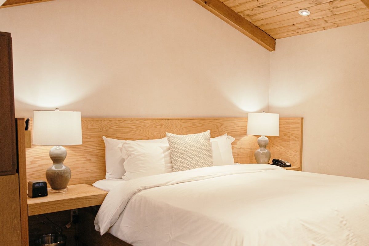 2 habitaciones, ropa de cama de alta calidad y colchones con pillow-top