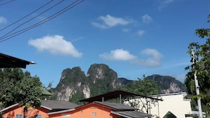 Vista a la montaña