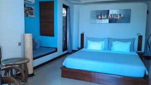 In-room safe, desk, blackout drapes, free WiFi - Amarta Beach Cottages (Manggis)