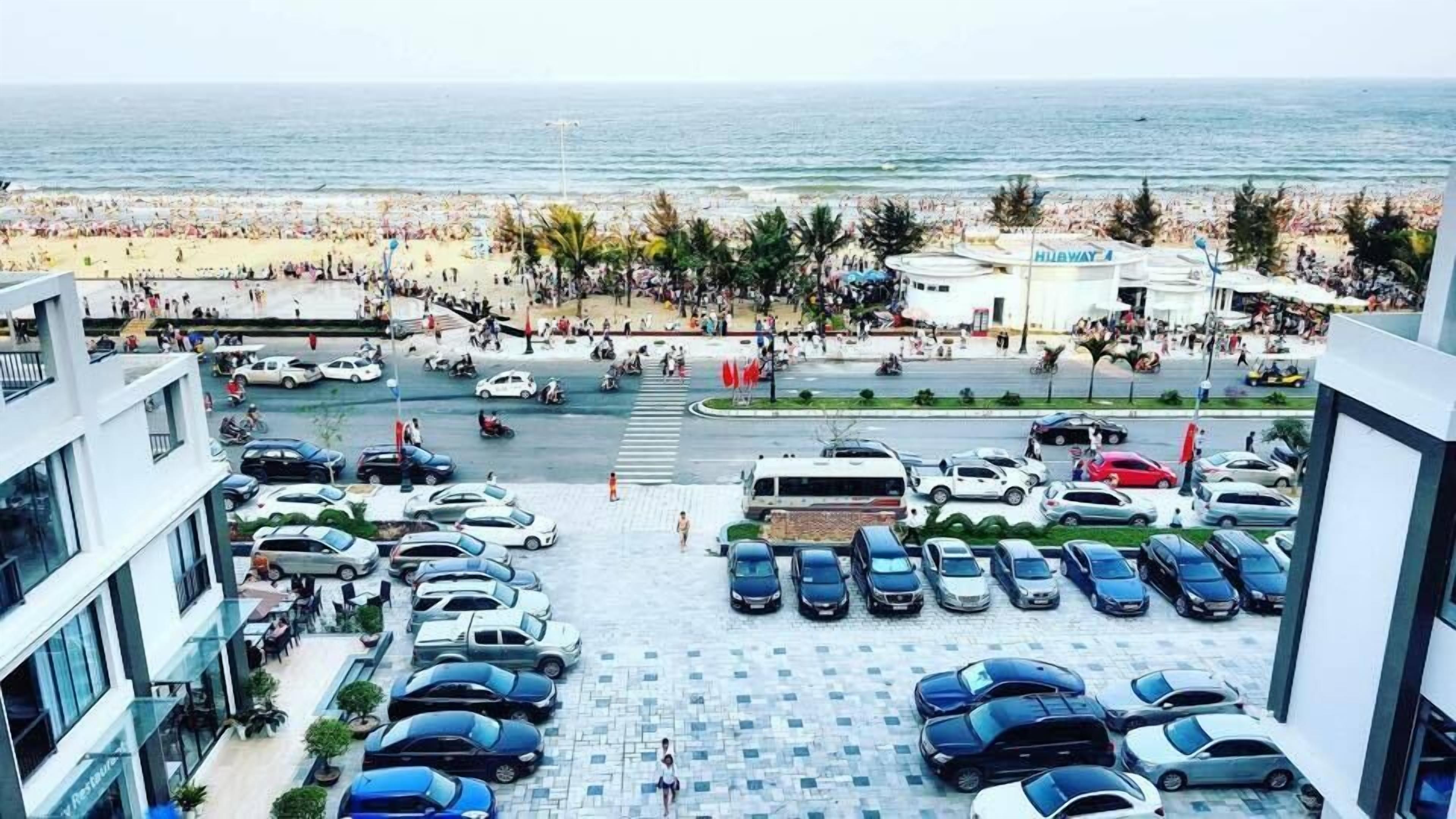 Majoituspaikan julkisivu