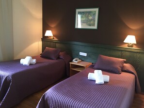 Desk, blackout curtains, cots/infant beds, free WiFi