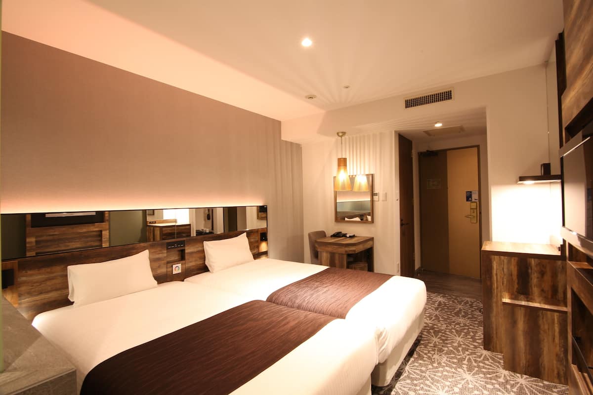 高級雙床房, 非吸煙房 (Renovated/Hollywood Twin,Modular Bath) | 房內夾萬、隔音、熨斗/熨衫板、免費 Wi-Fi