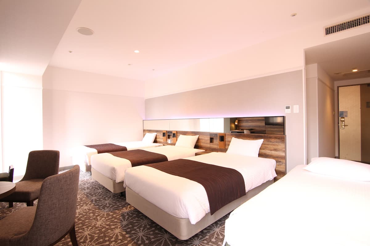 豪華三人房, 非吸煙房 (Renovated/+Sofa Bed, Toilet Partition) | 房內夾萬、隔音、熨斗/熨衫板、免費 Wi-Fi