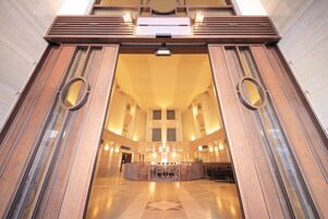 Entrada de la propiedad