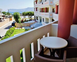 Studio, Partial Sea View | Terrace/patio