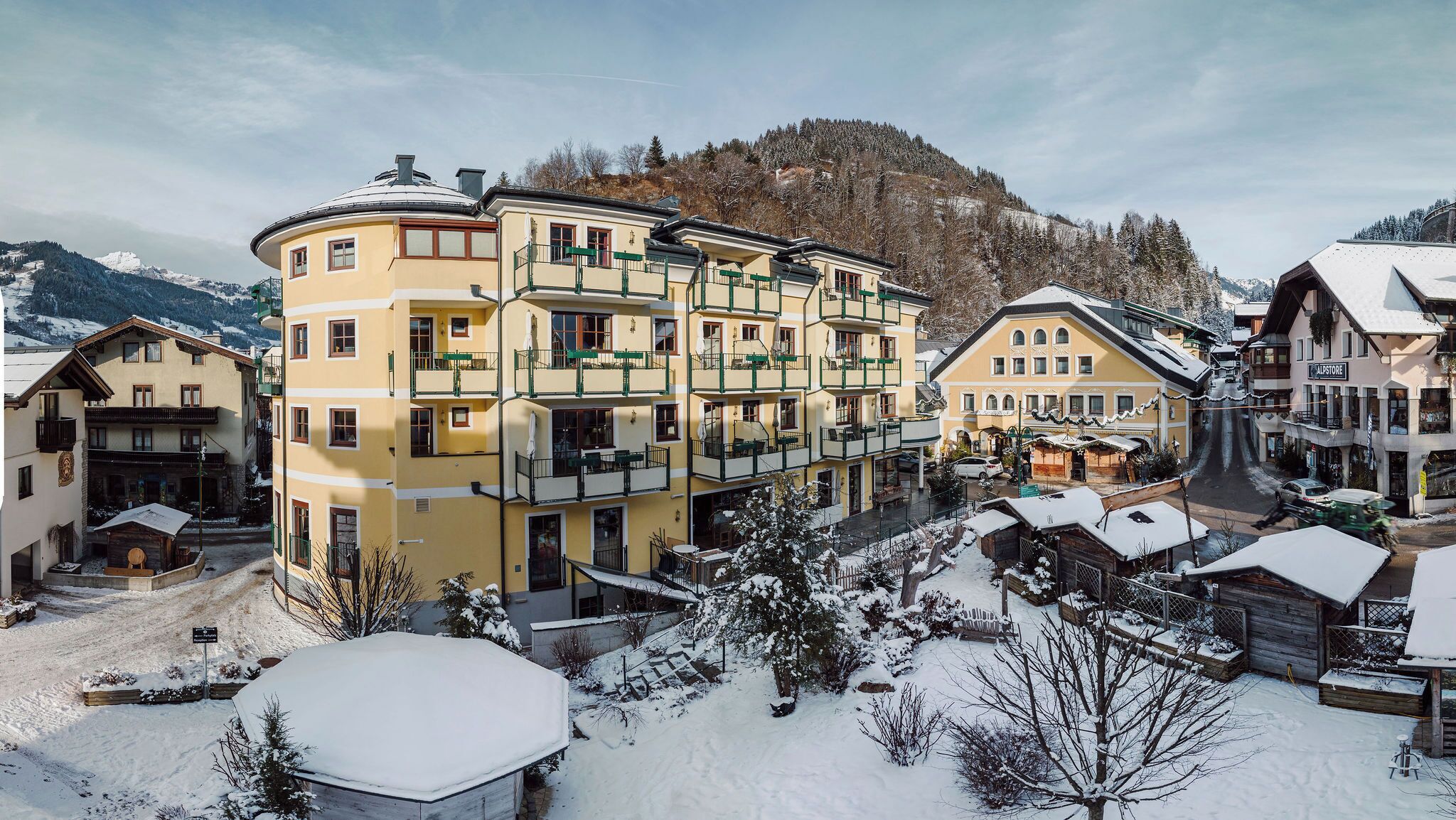 Fachada da propriedade