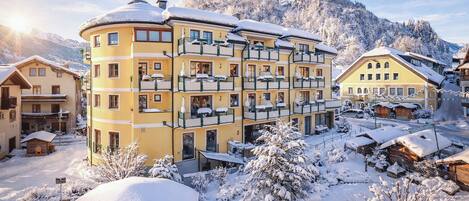 Fassade der Unterkunft