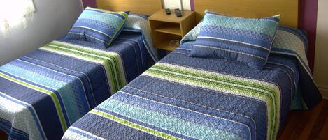 Twin Room, Shared Bathroom | Free WiFi, bed sheets