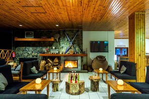 Zona de estar del vestíbulo