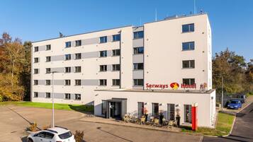 Fassade der Unterkunft