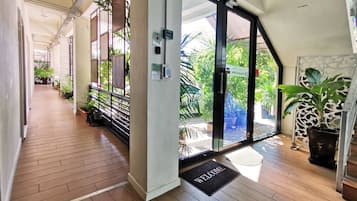 Façade de l’hébergement