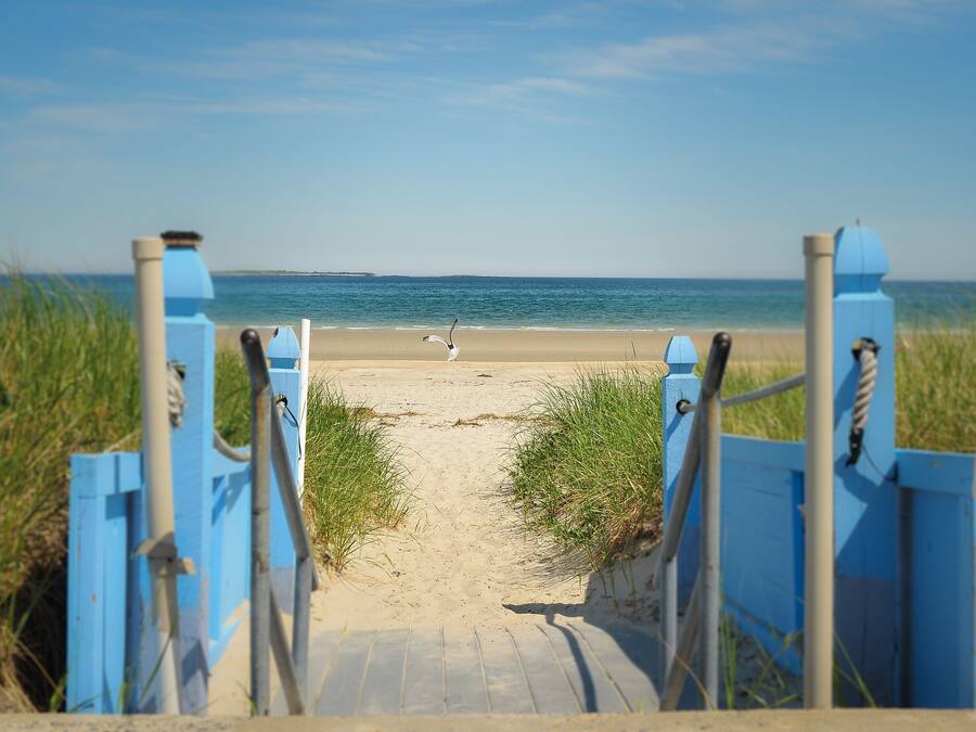 Uitzicht vanuit accommodatie