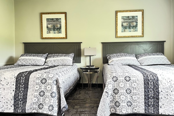 Double Room, 2 Queen Beds | Desk, iron/ironing board (on request), cribs (surcharge)
