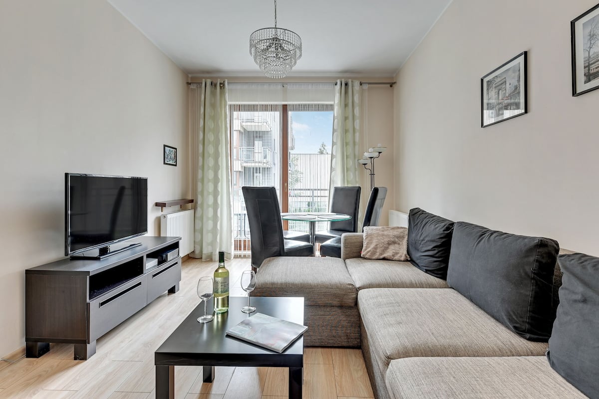 Apartment, 1 Schlafzimmer, Balkon (living room for 4 adults) | Wohnzimmer