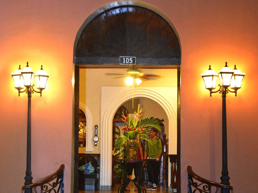 Ingresso della struttura