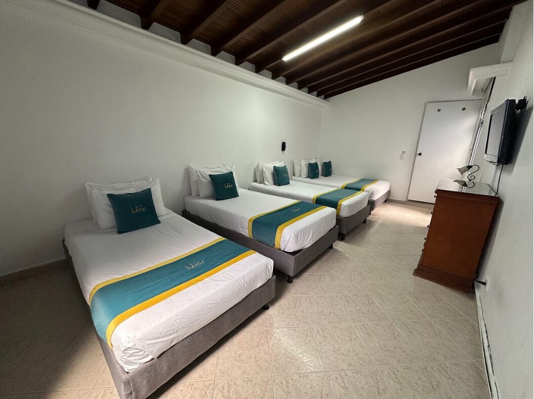 Vierbettzimmer | Bettwäsche aus ägyptischer Baumwolle, hochwertige Bettwaren, Minibar