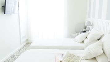 Premium bedding, minibar, in-room safe, desk