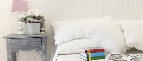 Sängtillbehör av högsta kvalitet och minibar