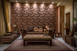 Sala de estar en el lobby